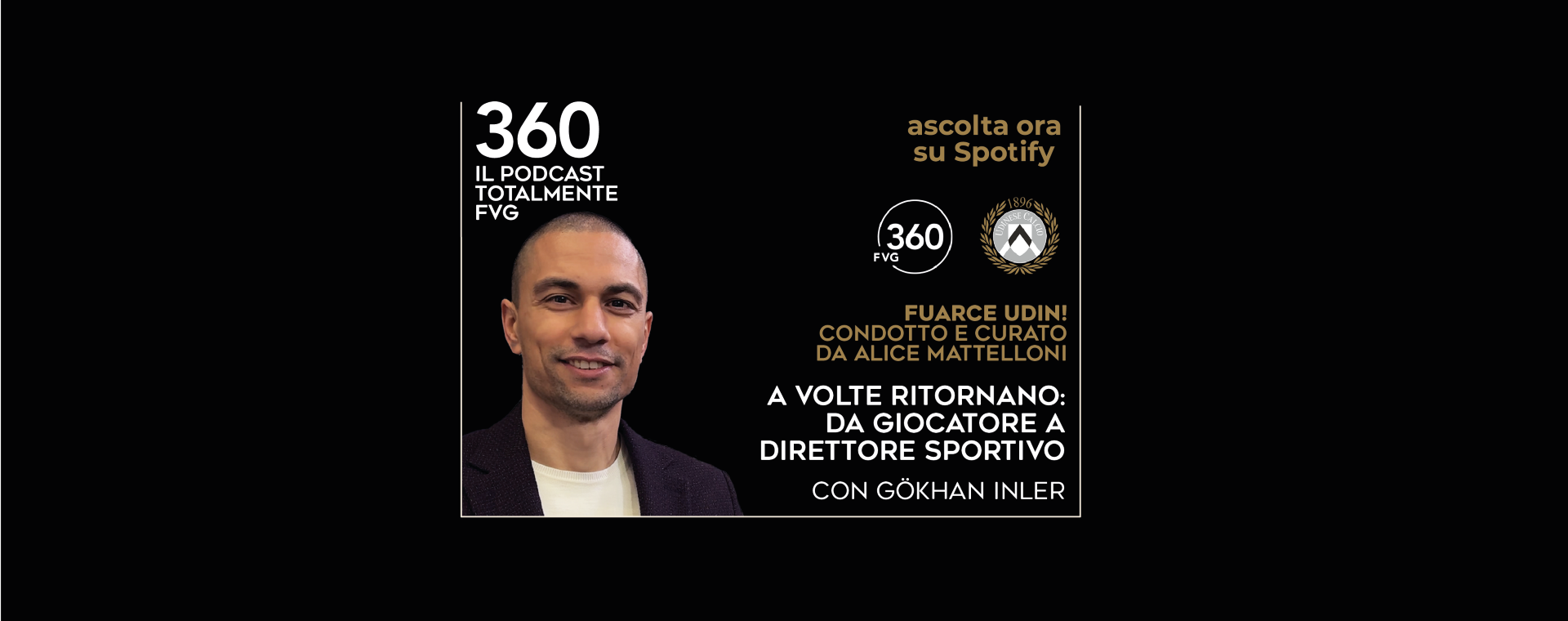 "Fuarce Udin!", il nuovo podcast in collaborazione con Udinese Ca