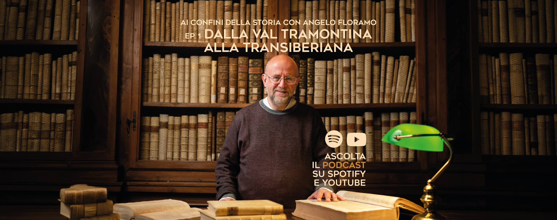 Nuovo Video Podcast "Ai confini della storia" con Angelo Floramo
