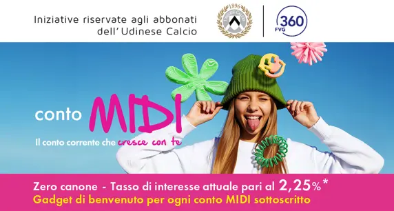 Iniziativa abbonati Udinese Calcio 