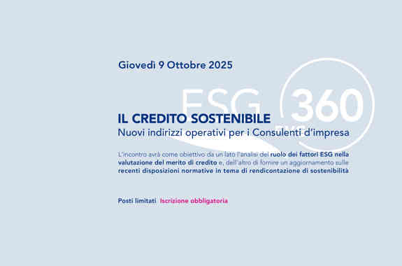 IL CREDITO SOSTENIBILE Desktop HP 4000X2250