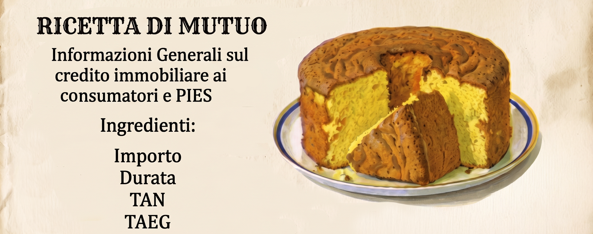 Nuova Puntata della rubrica "A buon Rendere: Gli ingredienti prin