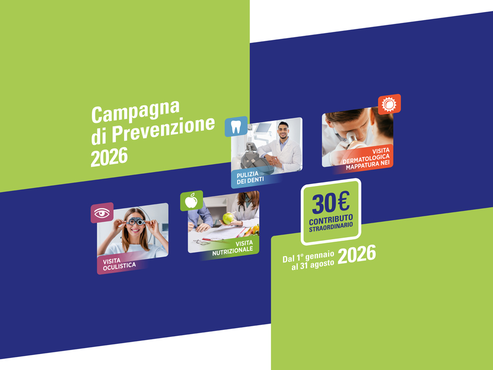 Credima 360: campagna prevenzione 2026 