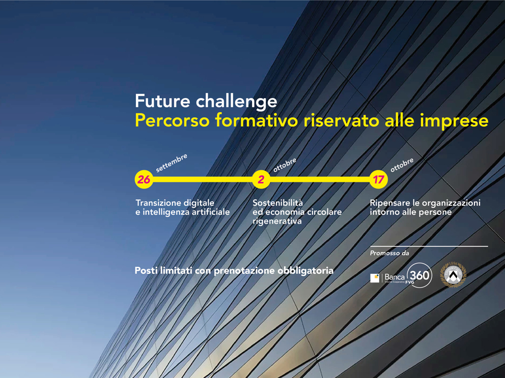 Future challenge, percorso formativo riservato alle imprese 