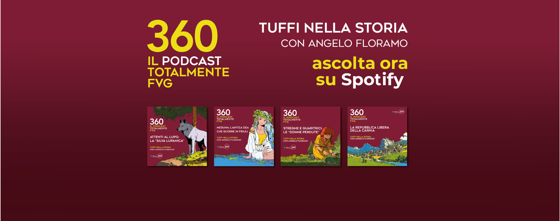 Nuova puntata di "Tuffi nella storia", con Angelo Floramo 