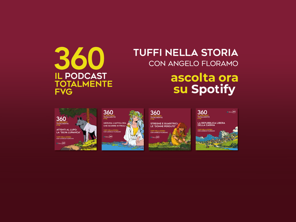 Nuova puntata di "Tuffi nella storia", con Angelo Floramo 