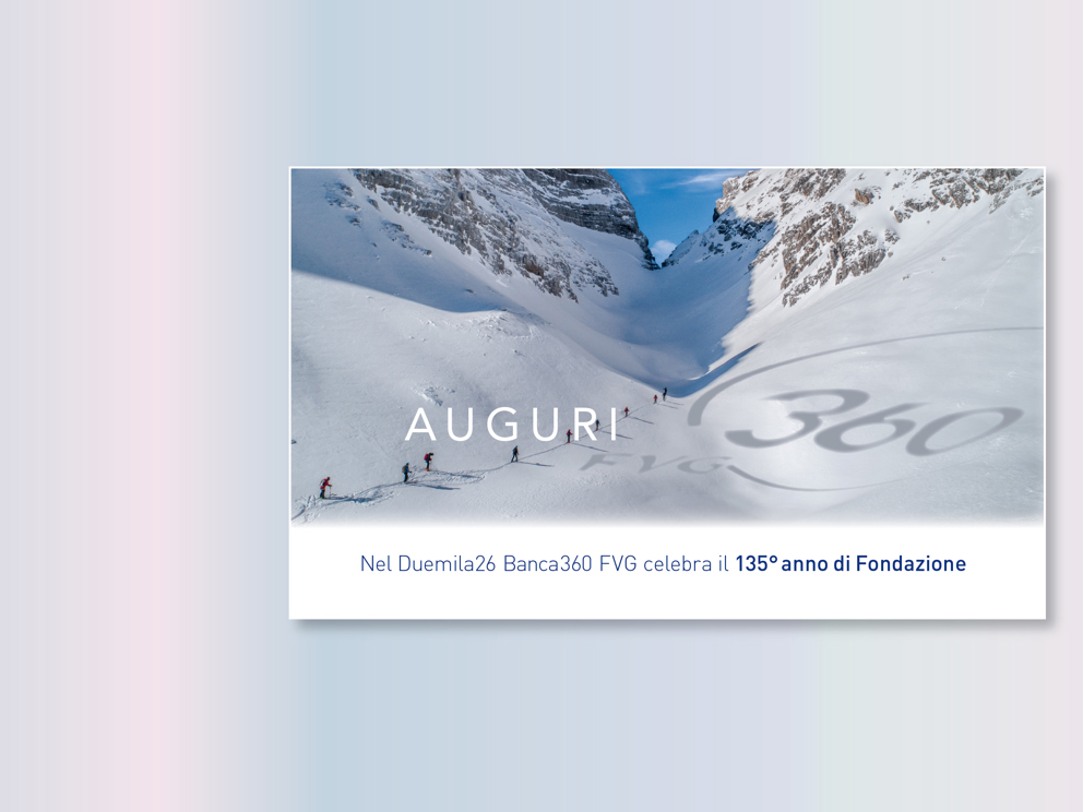 Buone Feste da Banca 360 FVG 