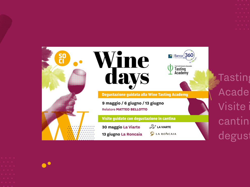 Il Friuli nel calice: degustazioni per i Soci 