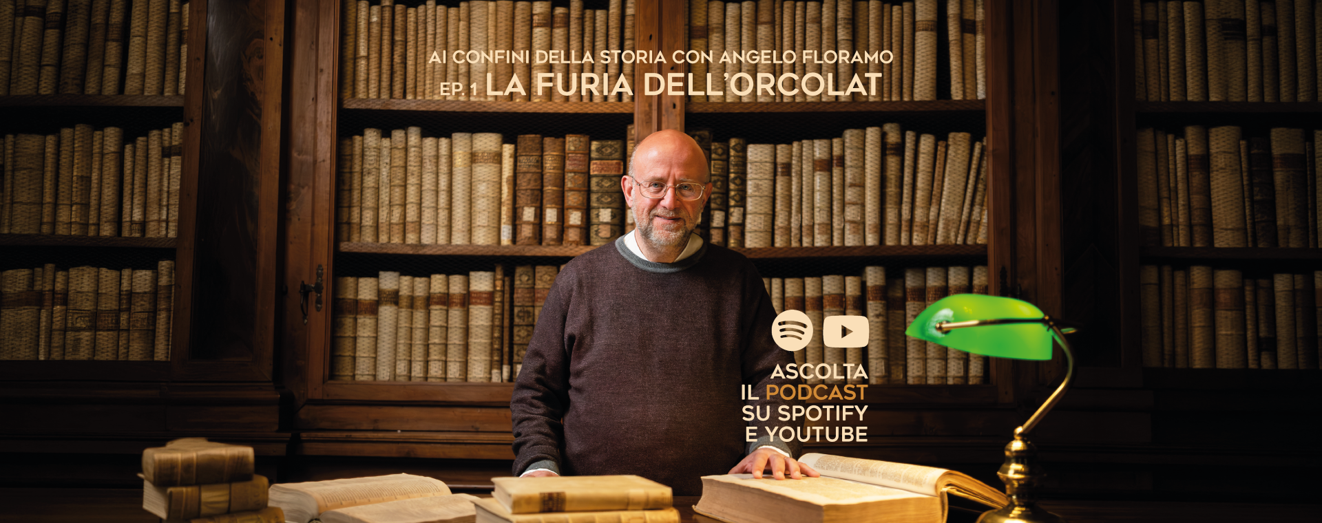 Nuovo Video Podcast "Ai confini della storia" con Angelo Floramo 