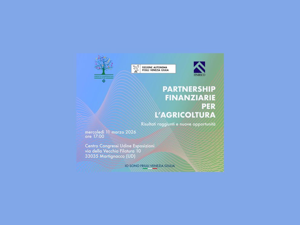 Convegno: Partnership Finanziarie per l’Agricoltura
